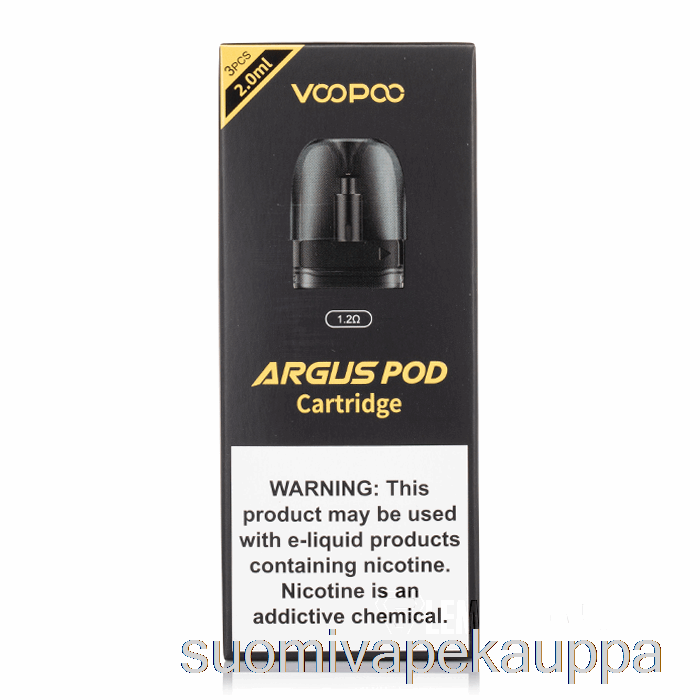 Vape Box Voopoo Argus Pod Vaihtokotelot 1.2ohm Pods